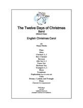 The Twelve Days of Christmas Concert Band sheet music cover